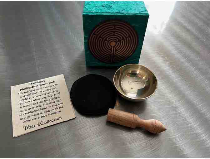 Mini Meditation Bowl with Gift Box (Labyrinth)