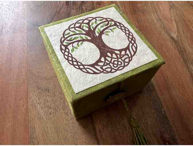 Mini Meditation Bowl with Gift Box (Tree of Life)