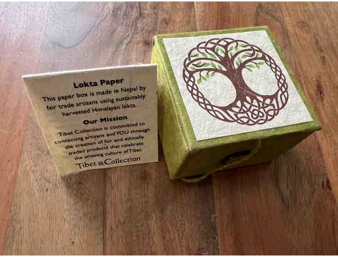Mini Meditation Bowl with Gift Box (Tree of Life)