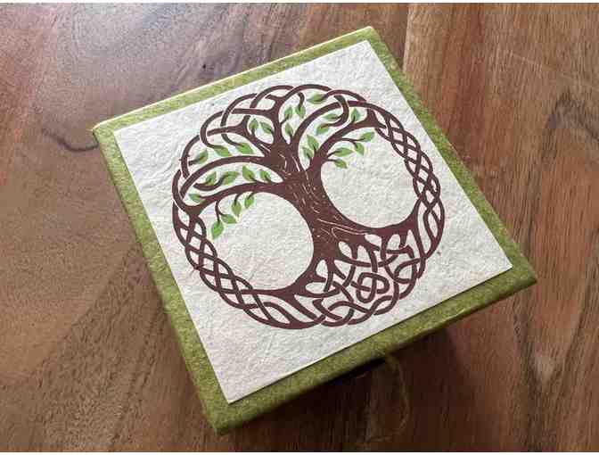 Mini Meditation Bowl with Gift Box (Tree of Life)