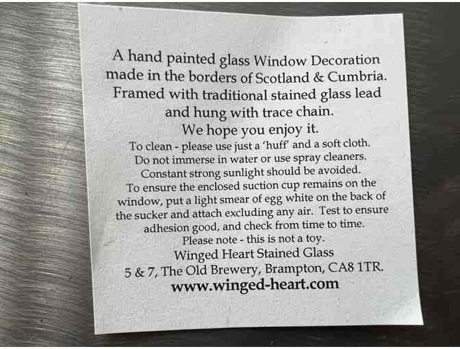 Hand Painted Chartres 'Rosace Sud'