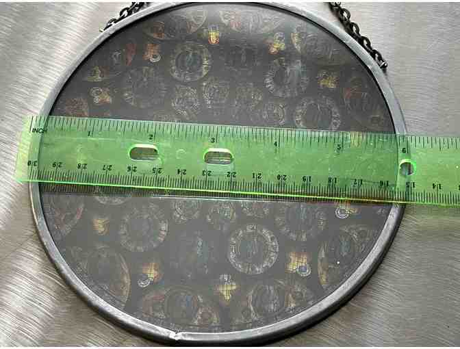 Hand Painted Chartres 'Rosace Sud'