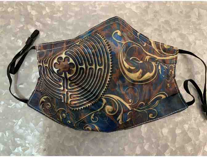 Masks (Set of 2): Scroll Chartres Labyrinth