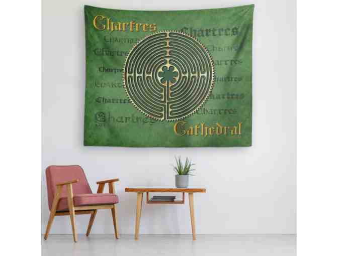 Large Labyrinth Wall Tapestry - Chartres