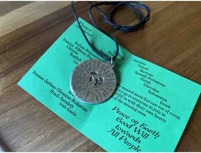 Peace Around the World Necklace