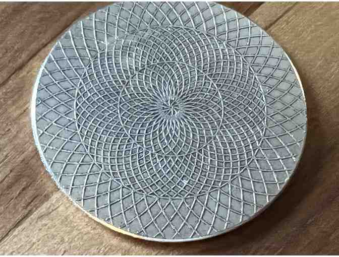 Radiant Chartres Labyrinth Pendant (Black & White)