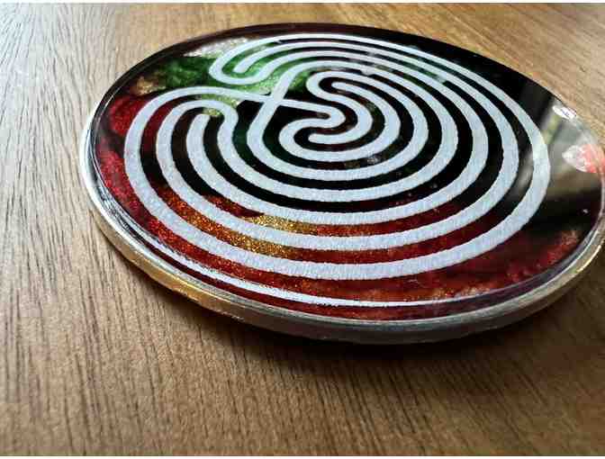 Radiant Classical Labyrinth Pendant