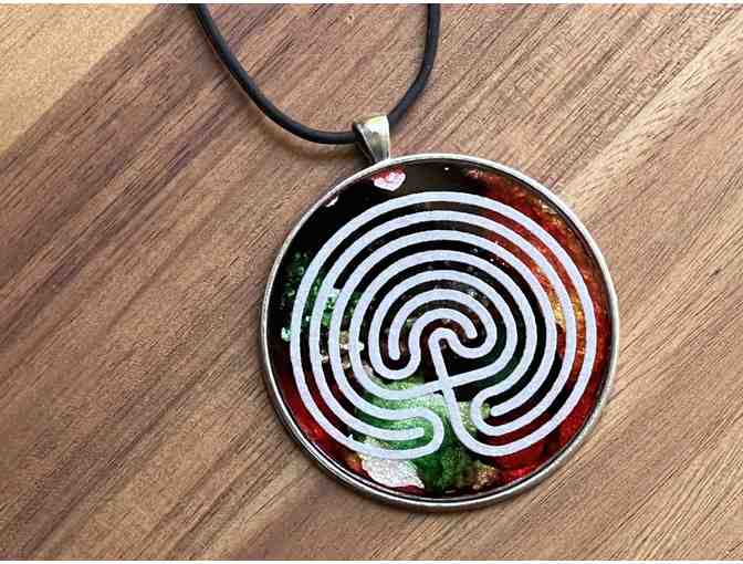 Radiant Classical Labyrinth Pendant
