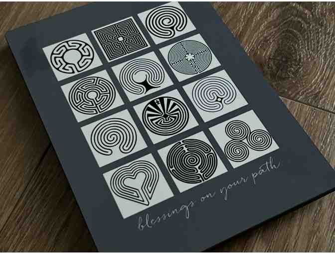 Labyrinth Desktop Artwork | 5 x 7 inches