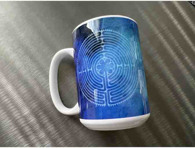 Blue Labyrinth Mug