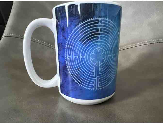 Blue Labyrinth Mug