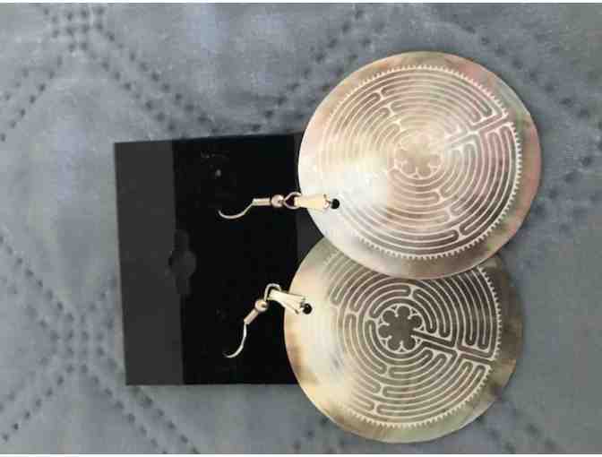 Labyrinth Shell Earrings