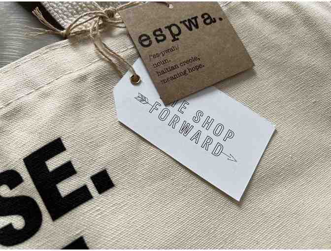 CUSTOM Tote: Release. Receive. Return. Remember