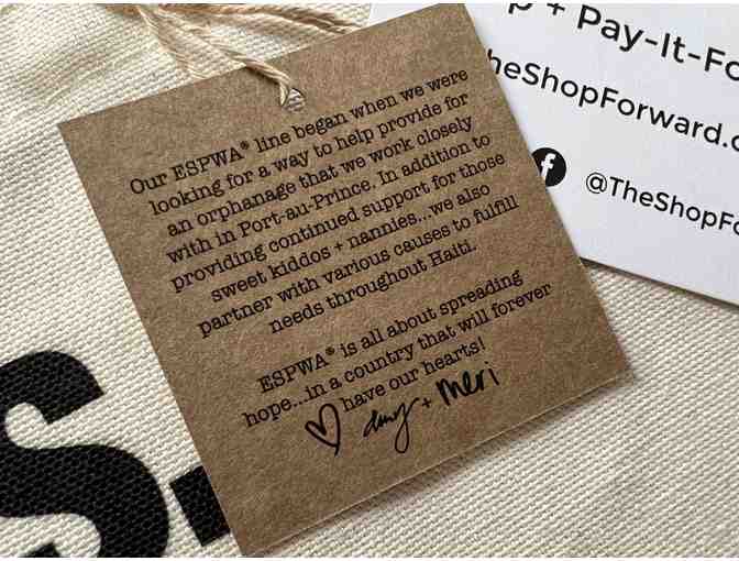 'These are a few of my FAVORITE THINGS' | custom canvas tote