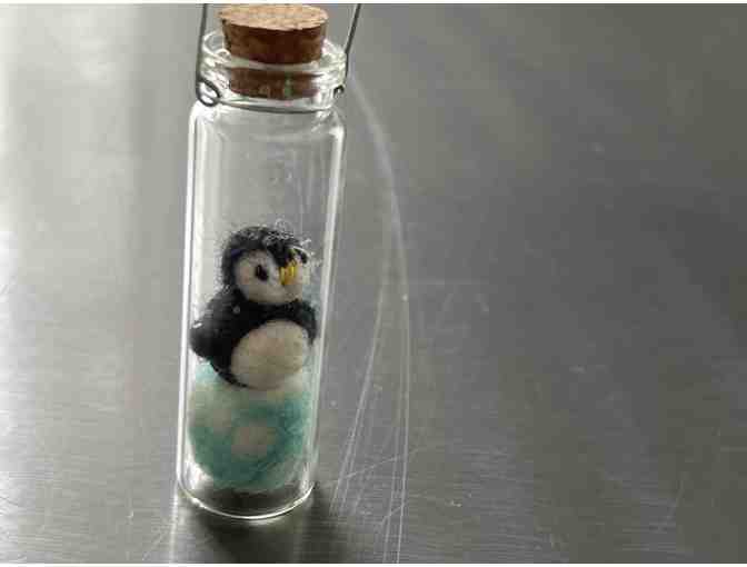 Bottle Ornament: Iceburg Penguin