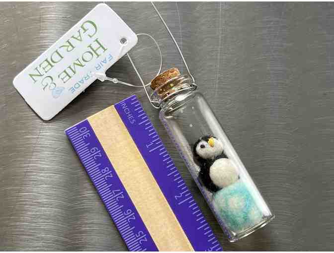 Bottle Ornament: Iceburg Penguin