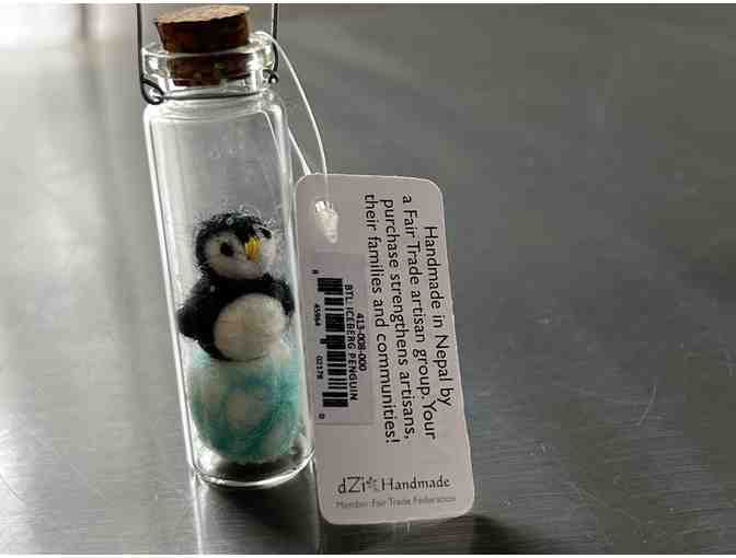 Bottle Ornament: Iceburg Penguin