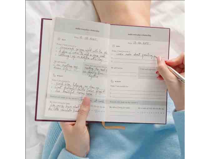 Betterday Journal - NAVY and GOLD