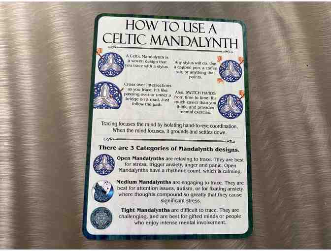Celtic Mandalynth Travel Cards | 21 count