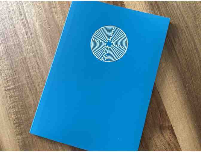 Chartres Labyrinth Adorned Journal | TEAL