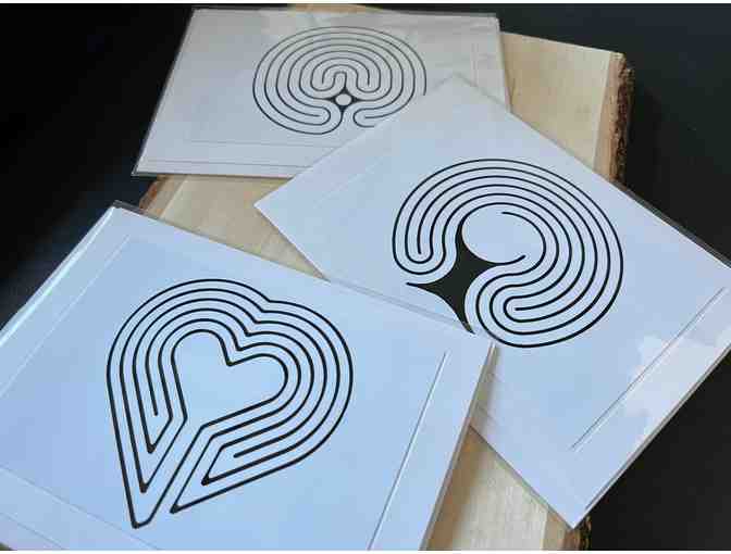 Set of 3 Notecards, designs by Lars Howlett
