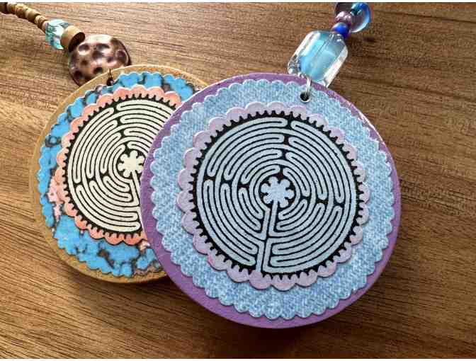 Set of 2 Labyrinth Danglers