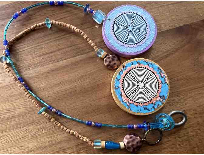 Set of 2 Labyrinth Danglers