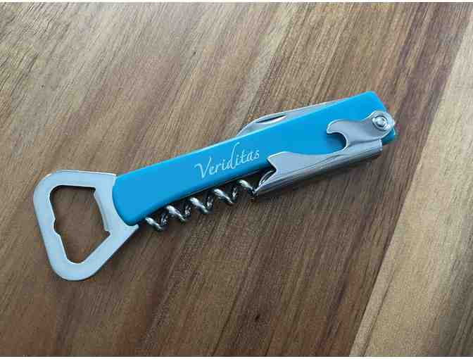 Teal Veriditas Bottle Opener