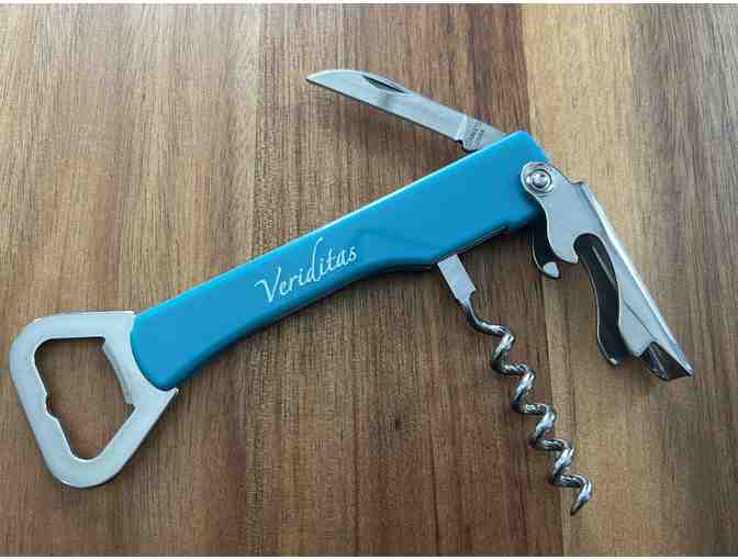 Teal Veriditas Bottle Opener