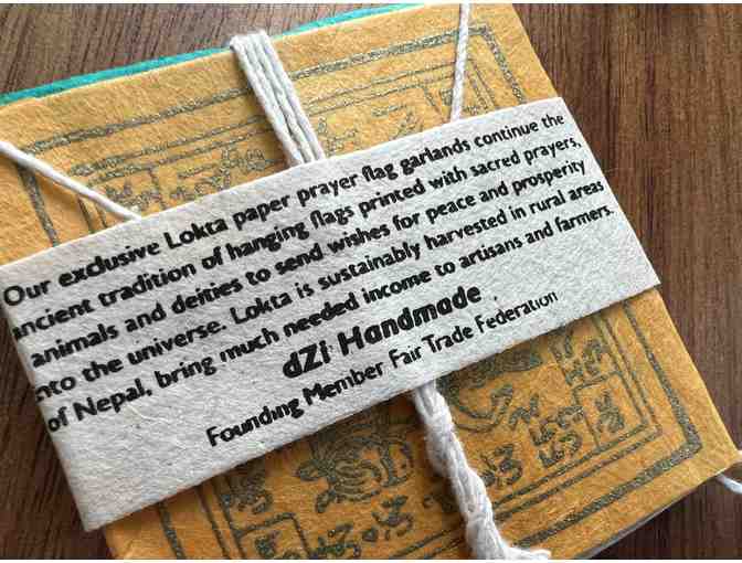 Set of 4 Miniature Prayer Flags