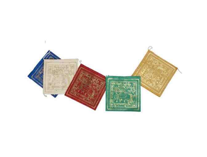 Set of 4 Miniature Prayer Flags