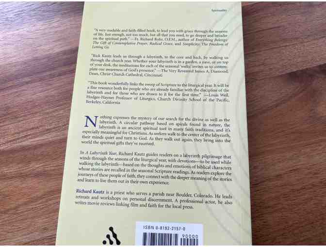 Book: A Labyrinth Year - Autographed