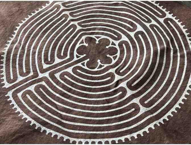 Altar Cloth - Labyrinth (Brown)