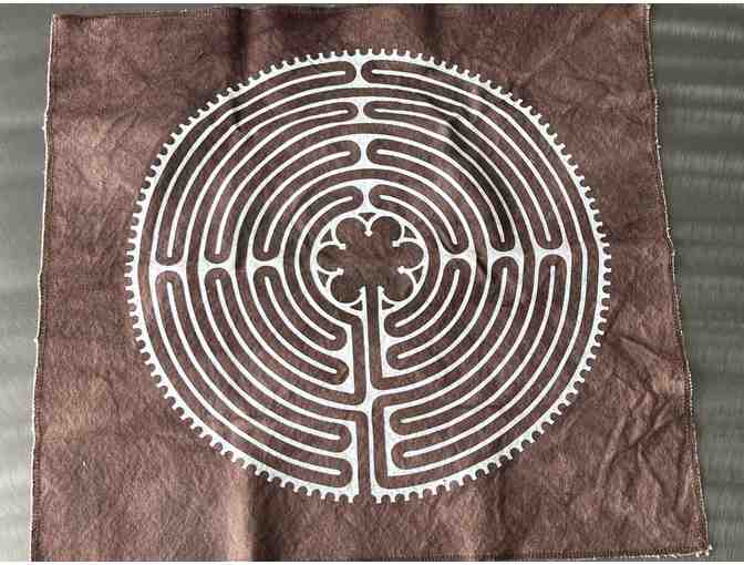 Altar Cloth - Labyrinth (Brown)