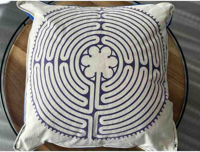 Labyrinth Throw Pillow