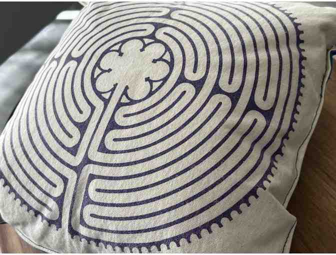 Labyrinth Throw Pillow