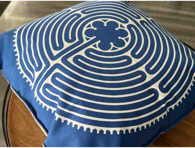Labyrinth Throw Pillow