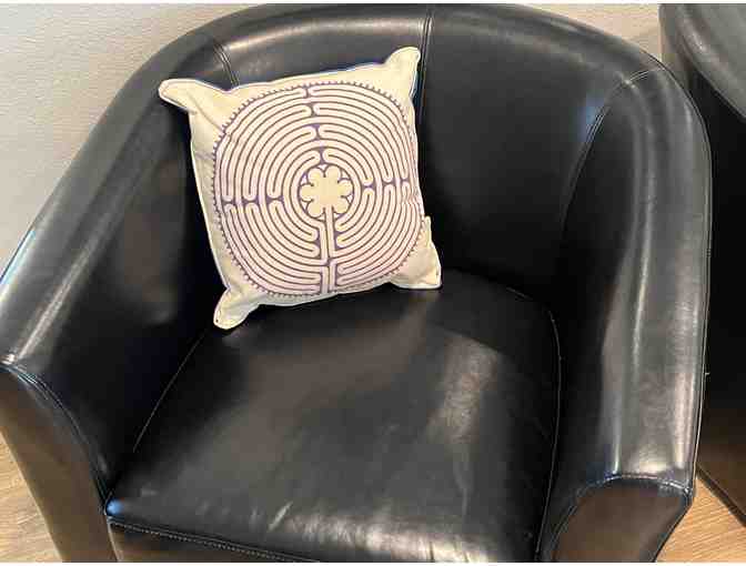 Labyrinth Throw Pillow