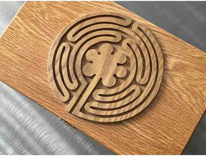 Eagle Crest Labyrinth on Wood Box