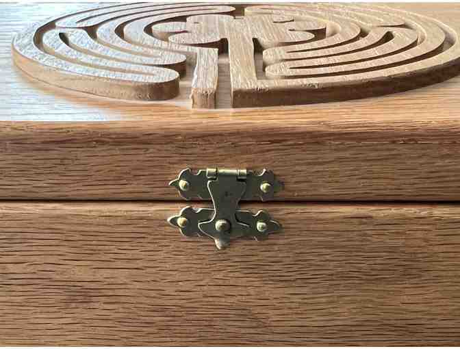 Eagle Crest Labyrinth on Wood Box