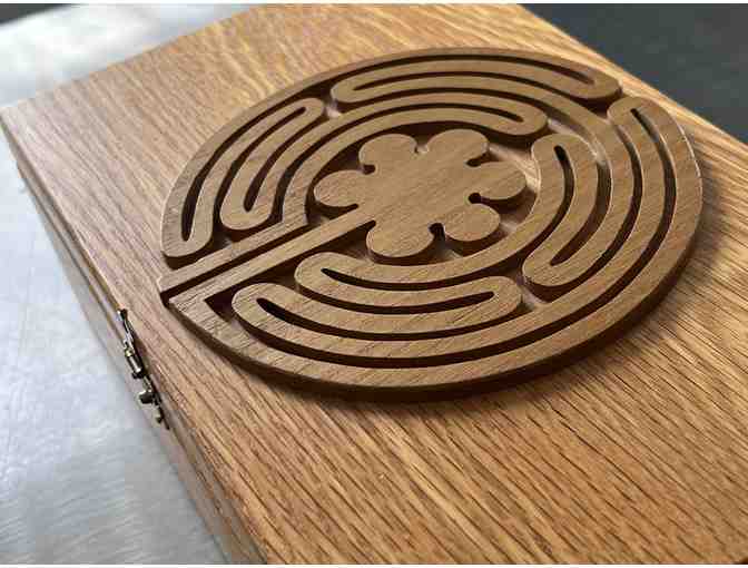 Eagle Crest Labyrinth on Wood Box