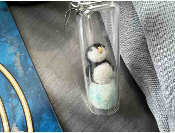 Bottle Ornament: Iceburg Penguin