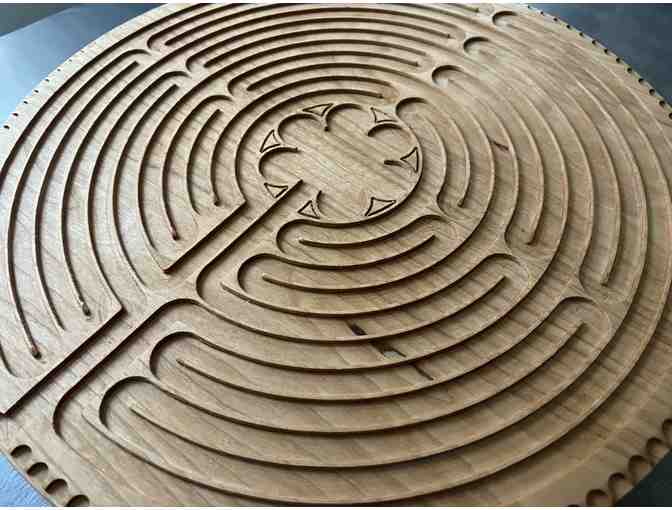 Elegant Real Wood Labyrinth |14 Inches