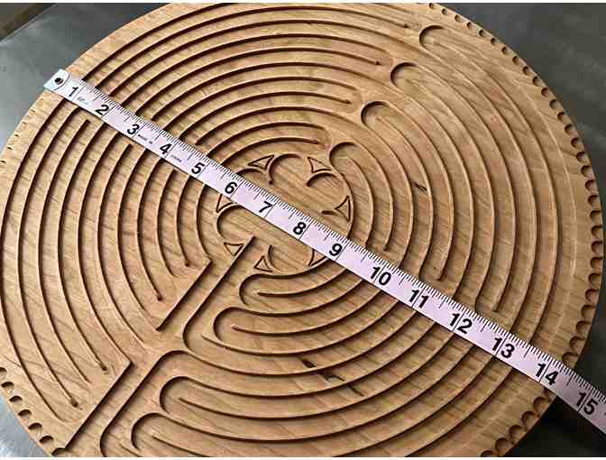 Elegant Real Wood Labyrinth |14 Inches