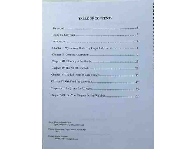 BOOK: Rediscovering the Gift of Finger Labyrinths, by Martha Erickson