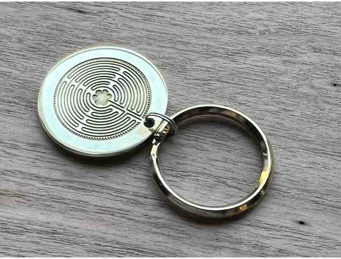 Chartres Labyrinth Keychain