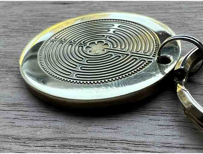 Chartres Labyrinth Keychain