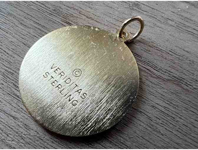 Chartres Labyrinth Pendant |Gold-Plated Sterling