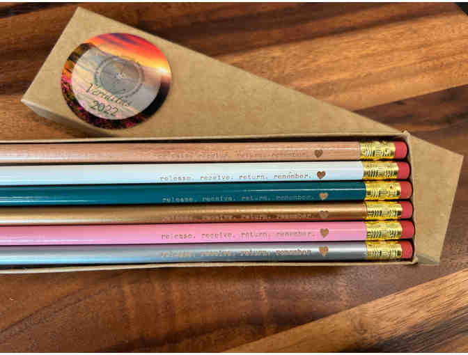 Boxed Pencil Set | Release. Receive. Return. Remember.