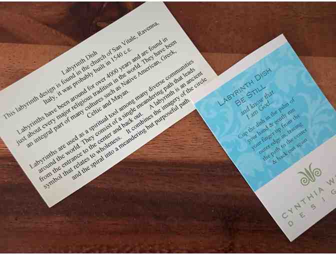 Pewter Labyrinth Bowl